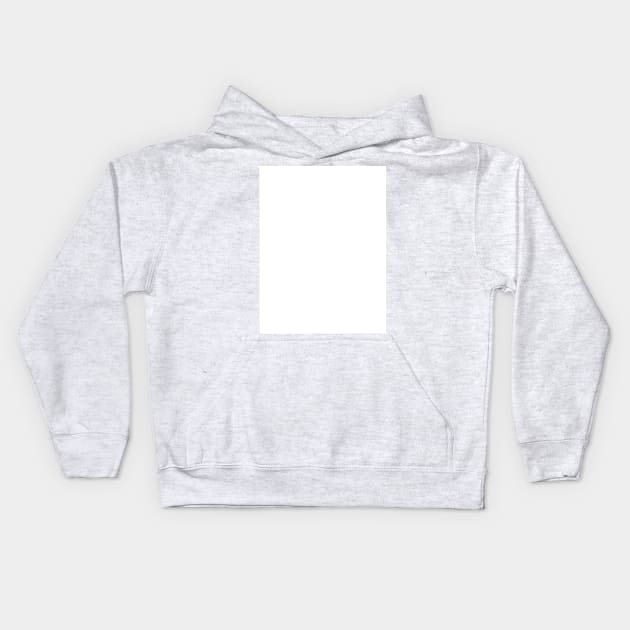 Solid white color Kids Hoodie by Pragonette